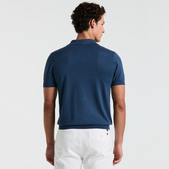 Polo De Algodón Con Franjas Verticales