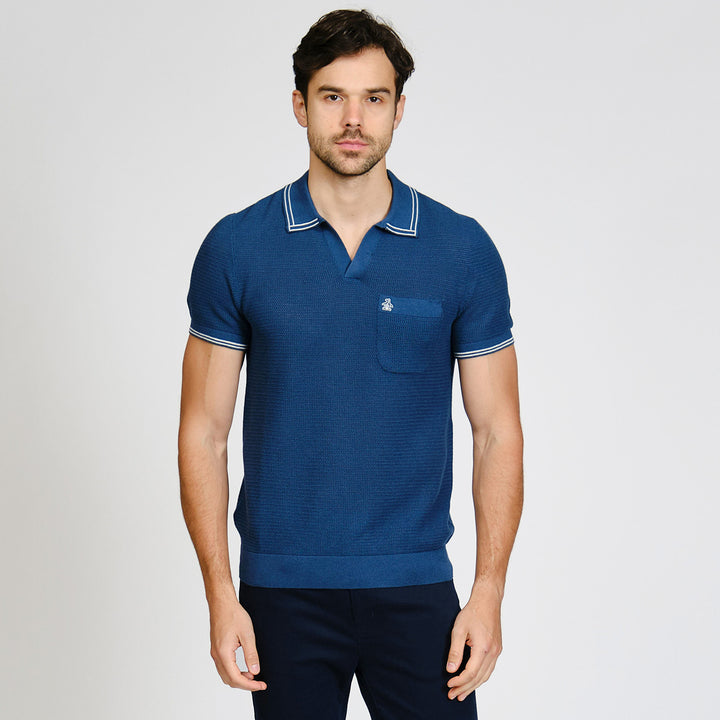 Polo De Algodón Johnny Collar
