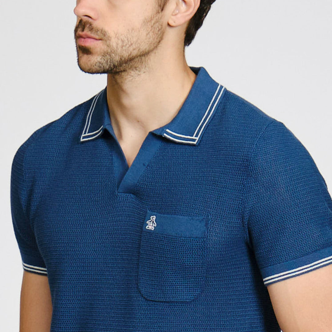 Polo De Algodón Johnny Collar