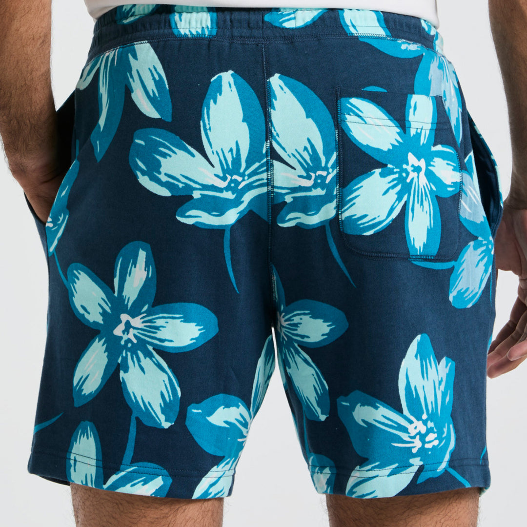 Short 7" French Terry Floral