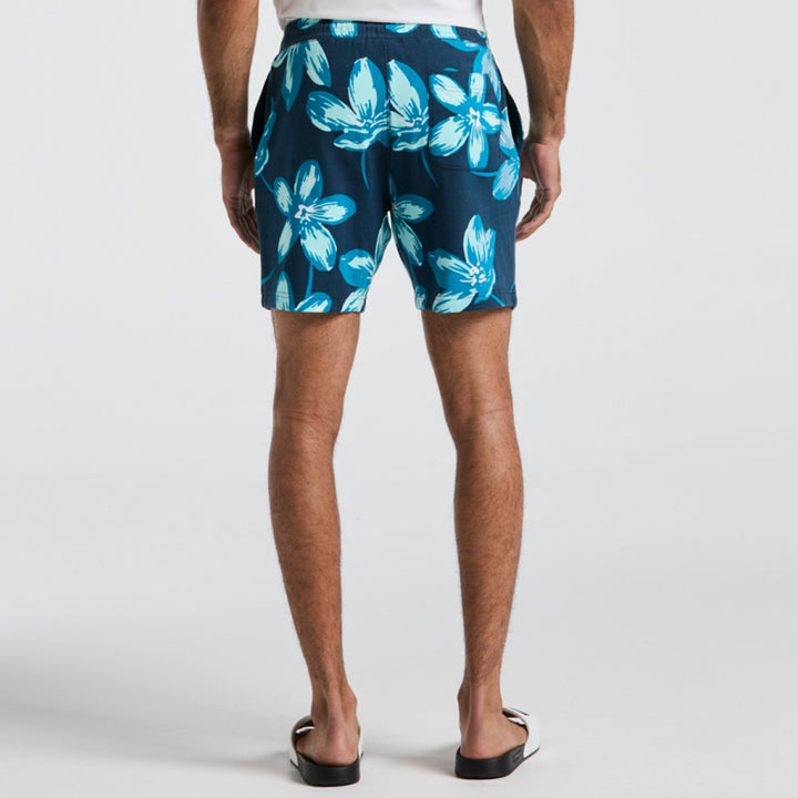 Short 7" French Terry Floral