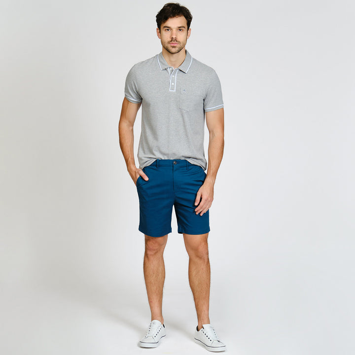 Short 8" Tencel Corte Chino