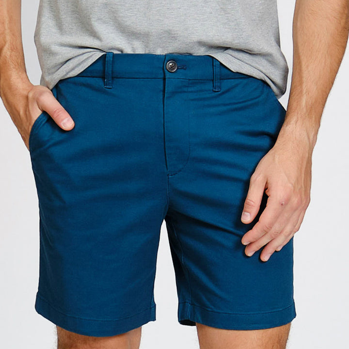 Short 8" Tencel Corte Chino