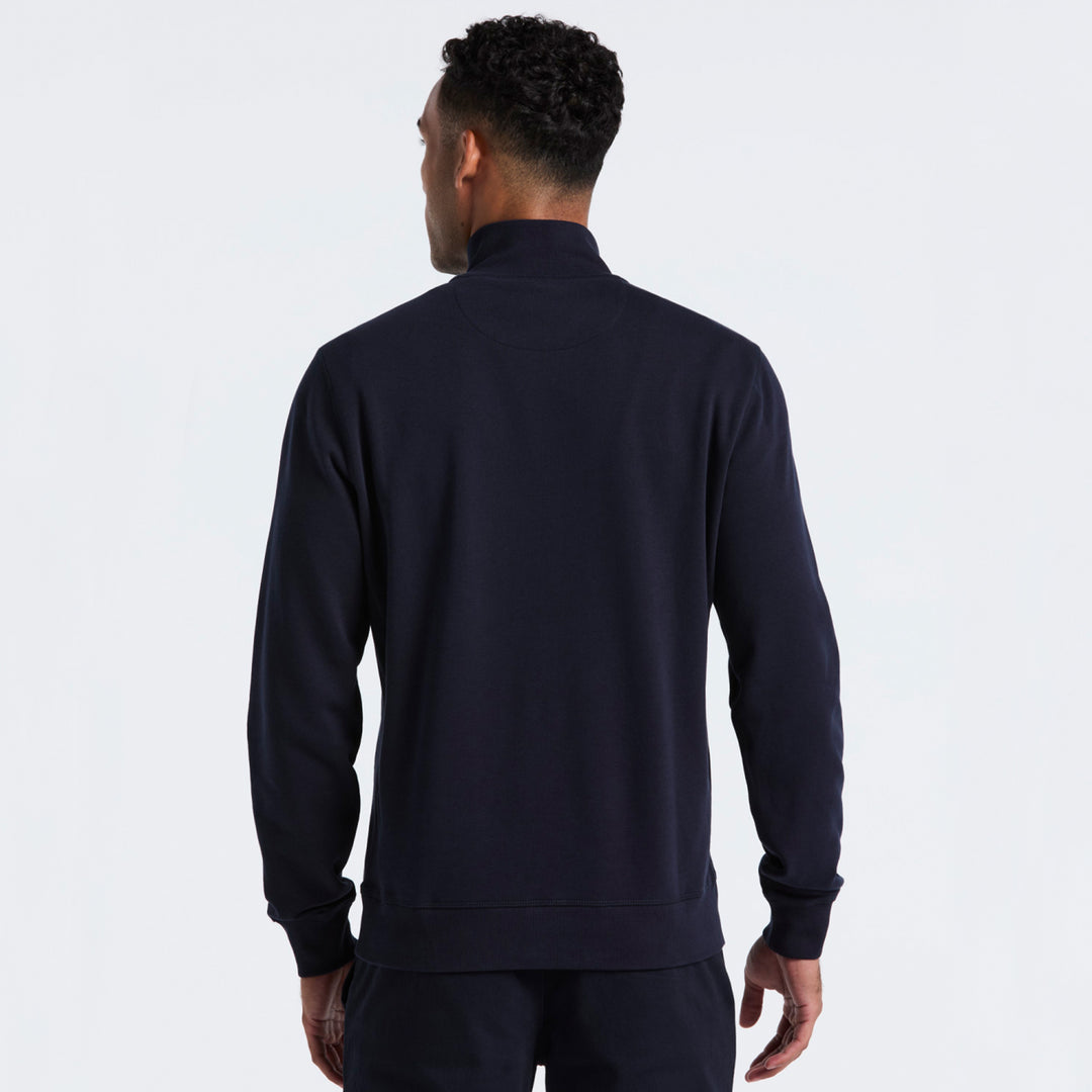 Sudadera De Algodón Organico Con Cierre 1/4