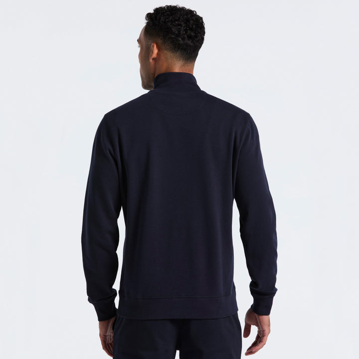 Sudadera De Algodón Organico Con Cierre 1/4