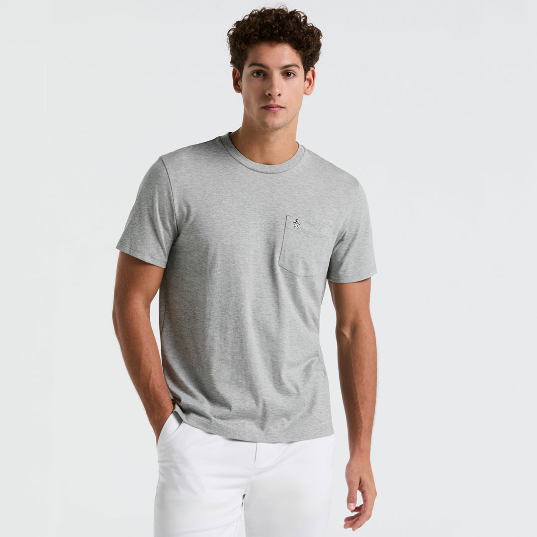 Playera De Algodón Supima Con Bolsillo