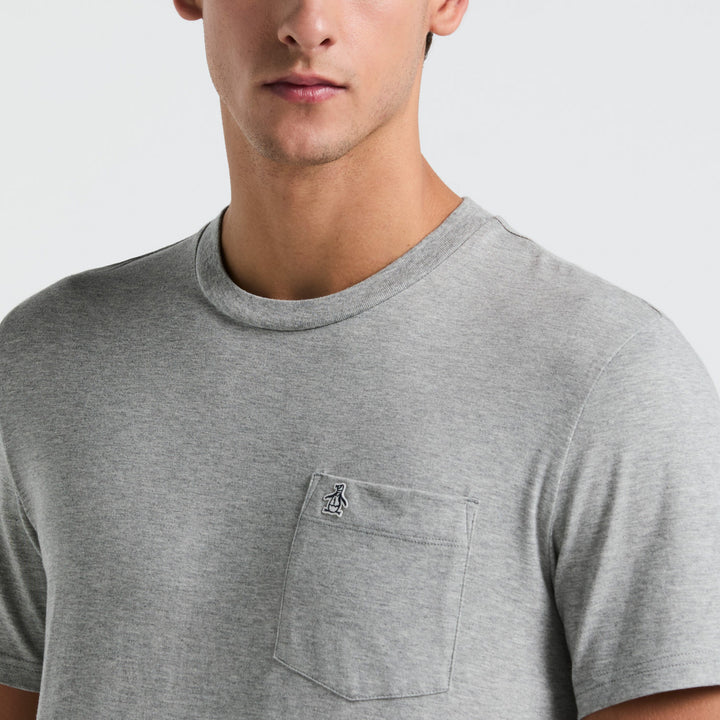 Playera De Algodón Supima Con Bolsillo