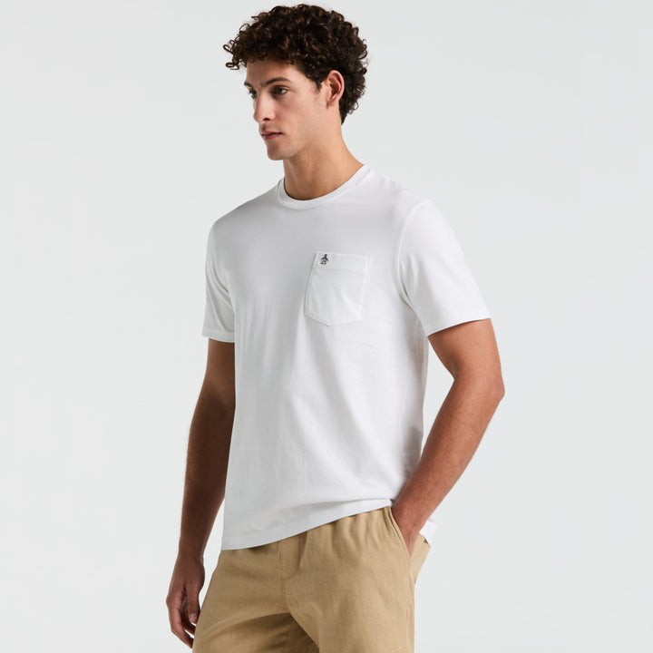 Playera De Algodón Supima Con Bolsillo