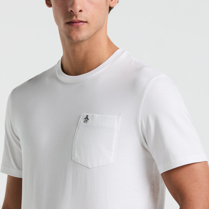 Playera De Algodón Supima Con Bolsillo