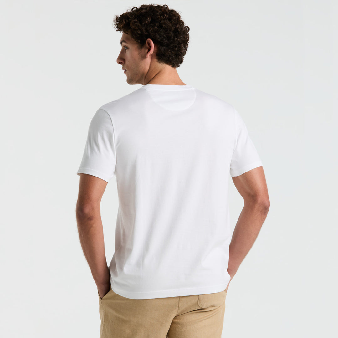 Playera De Algodón Supima Con Bolsillo
