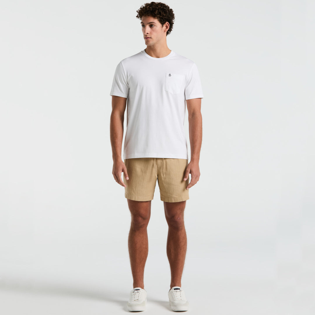 Playera De Algodón Supima Con Bolsillo