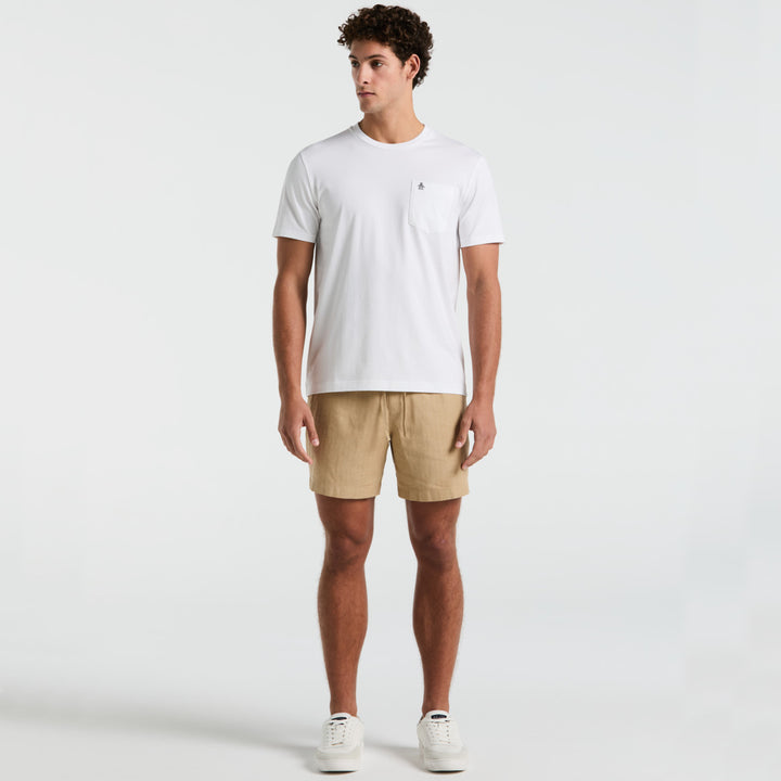 Playera De Algodón Supima Con Bolsillo