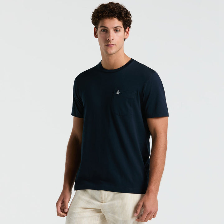 Playera De Algodón Supima Con Bolsillo