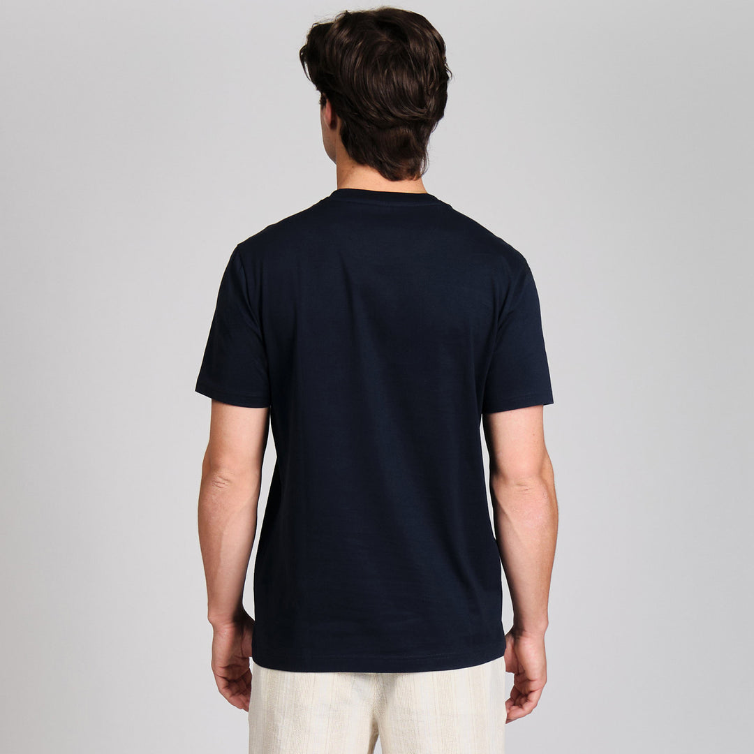 Playera De Algodón Supima Con Bolsillo