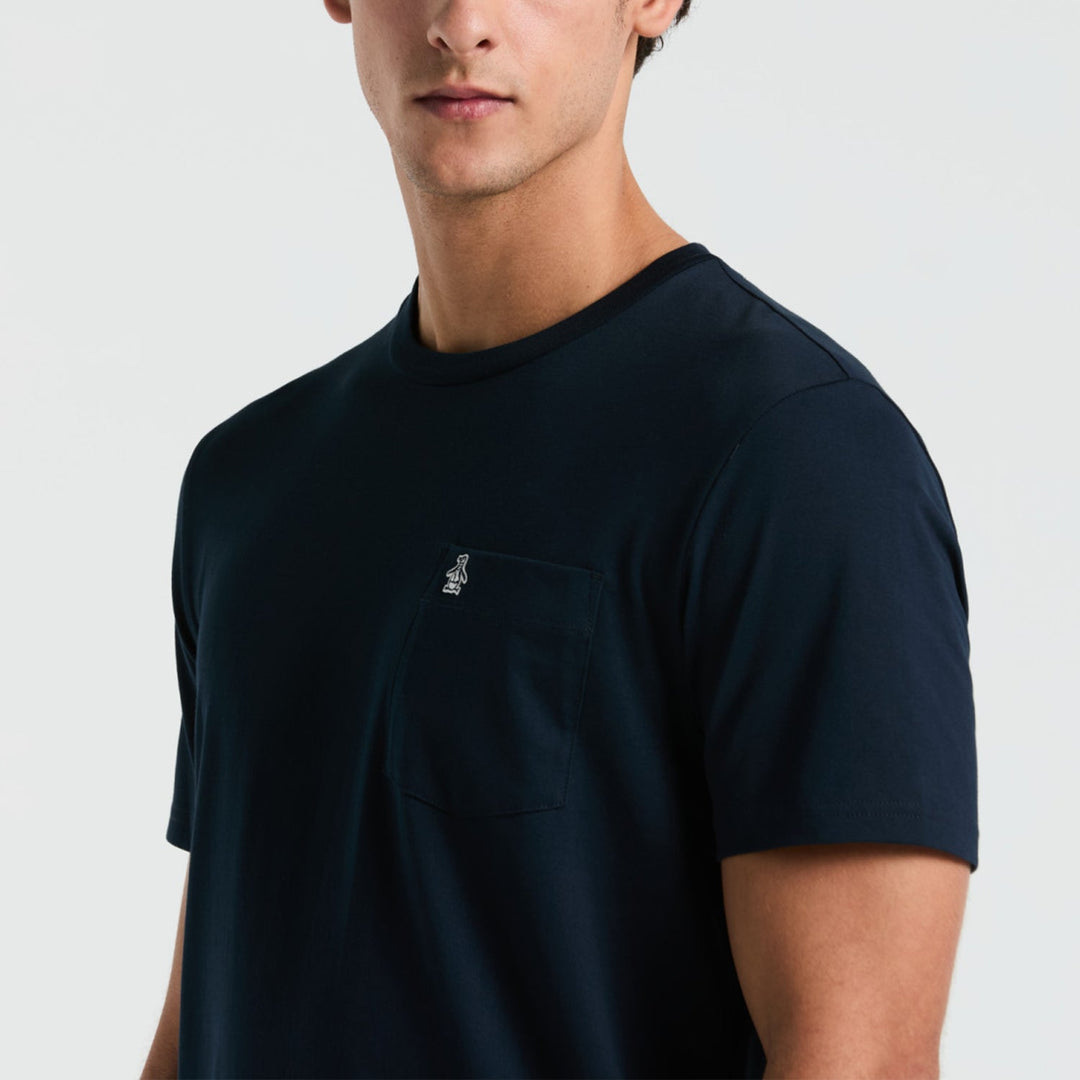 Playera De Algodón Supima Con Bolsillo