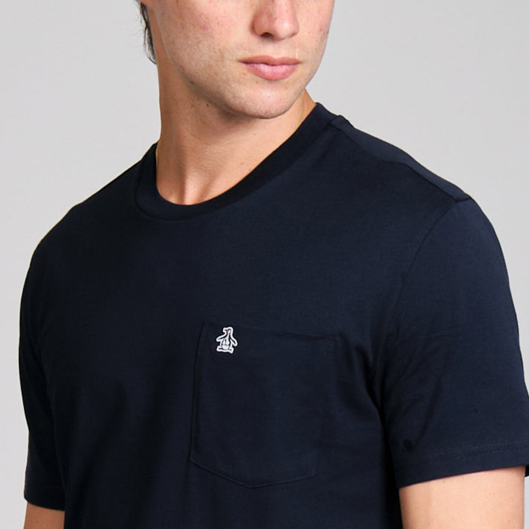 Playera De Algodón Supima Con Bolsillo