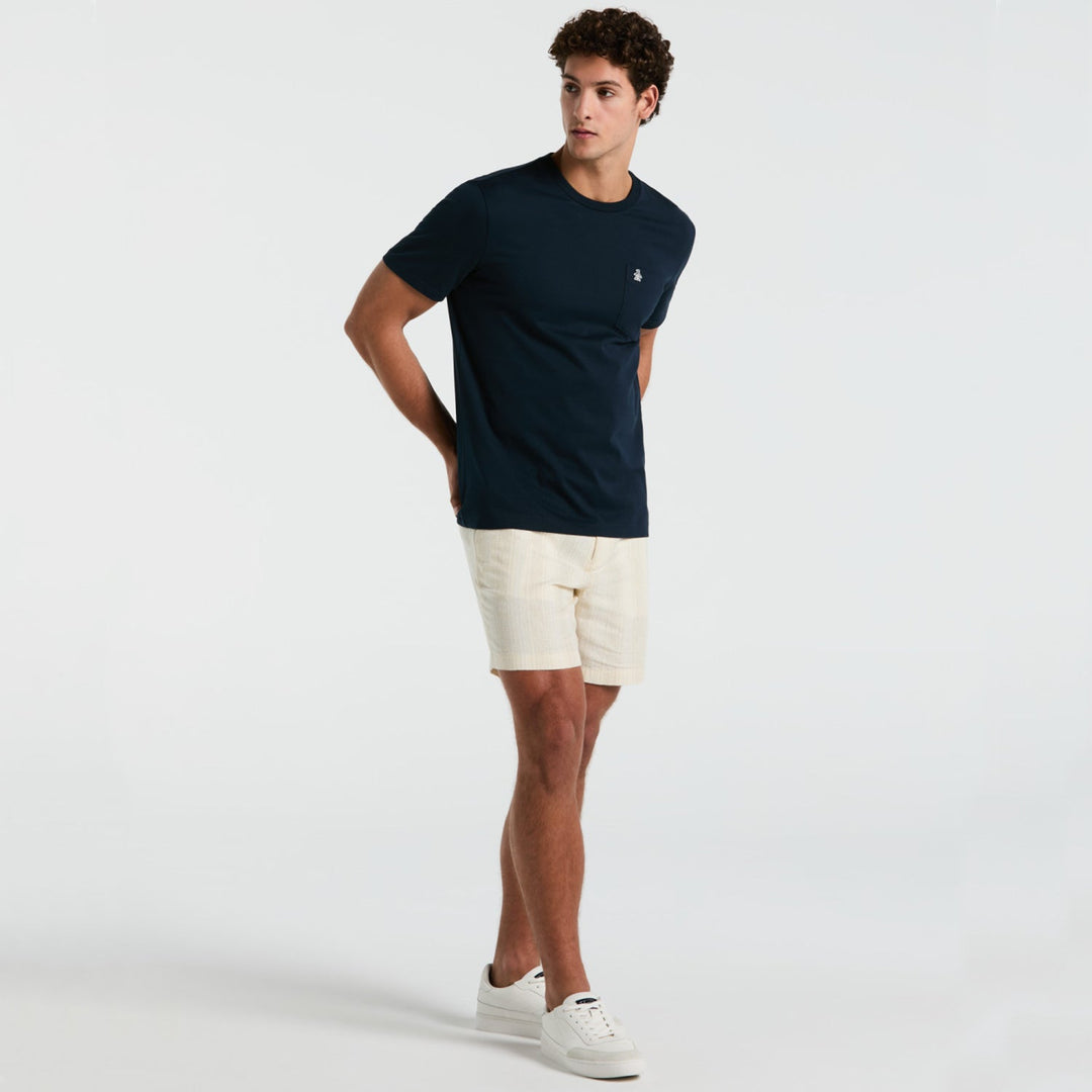 Playera De Algodón Supima Con Bolsillo