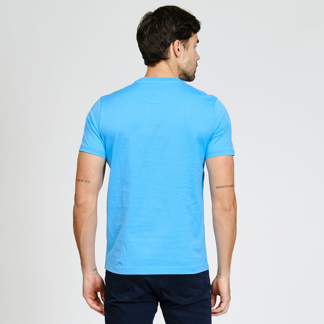 Playera De Algodón Supima Con Bolsillo