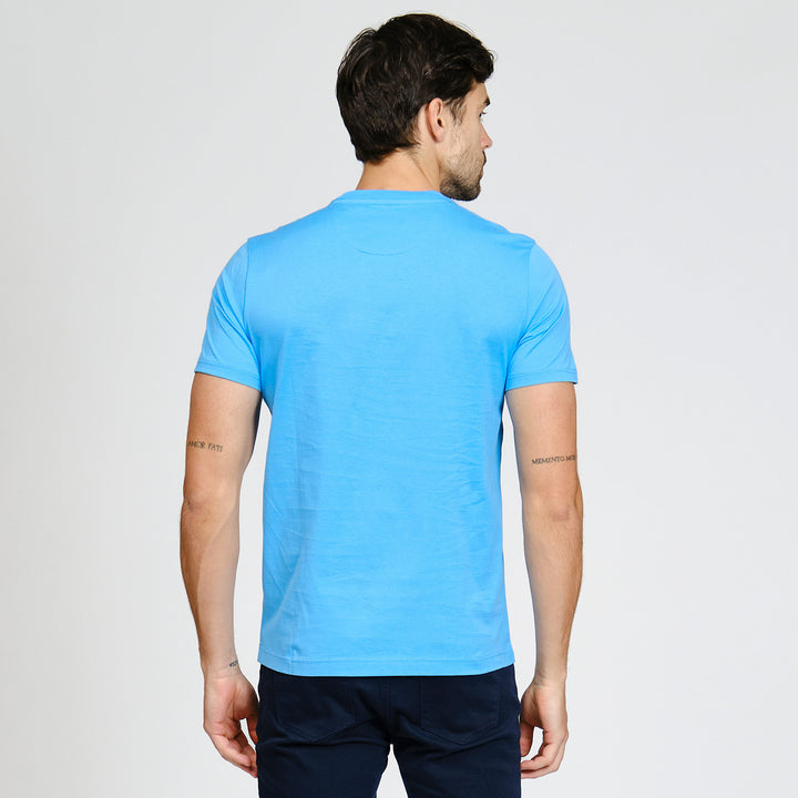 Playera De Algodón Supima Con Bolsillo