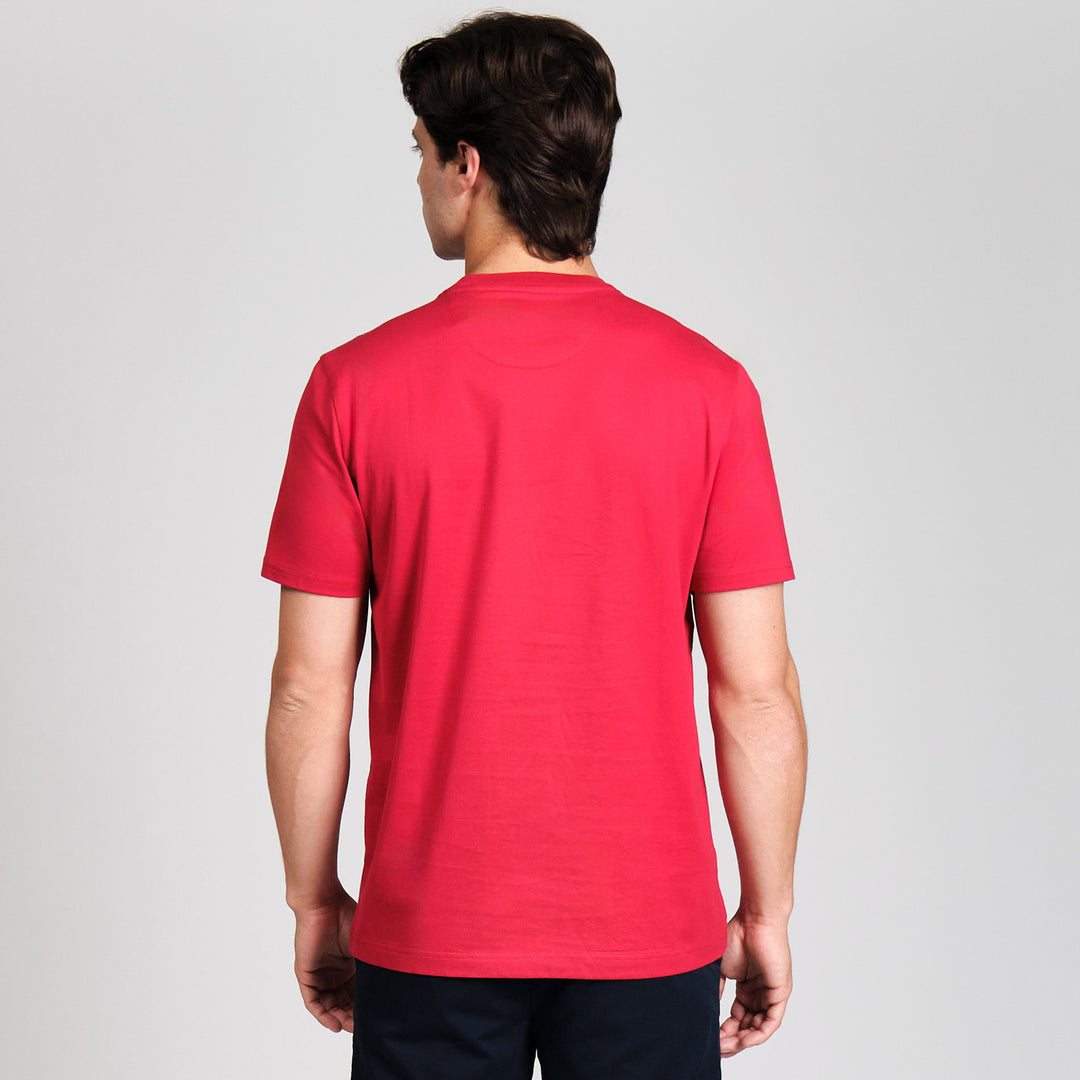 Playera De Algodón Supima Con Bolsillo