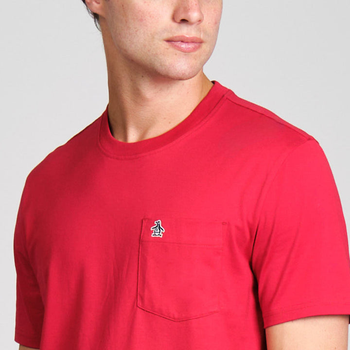 Playera De Algodón Supima Con Bolsillo