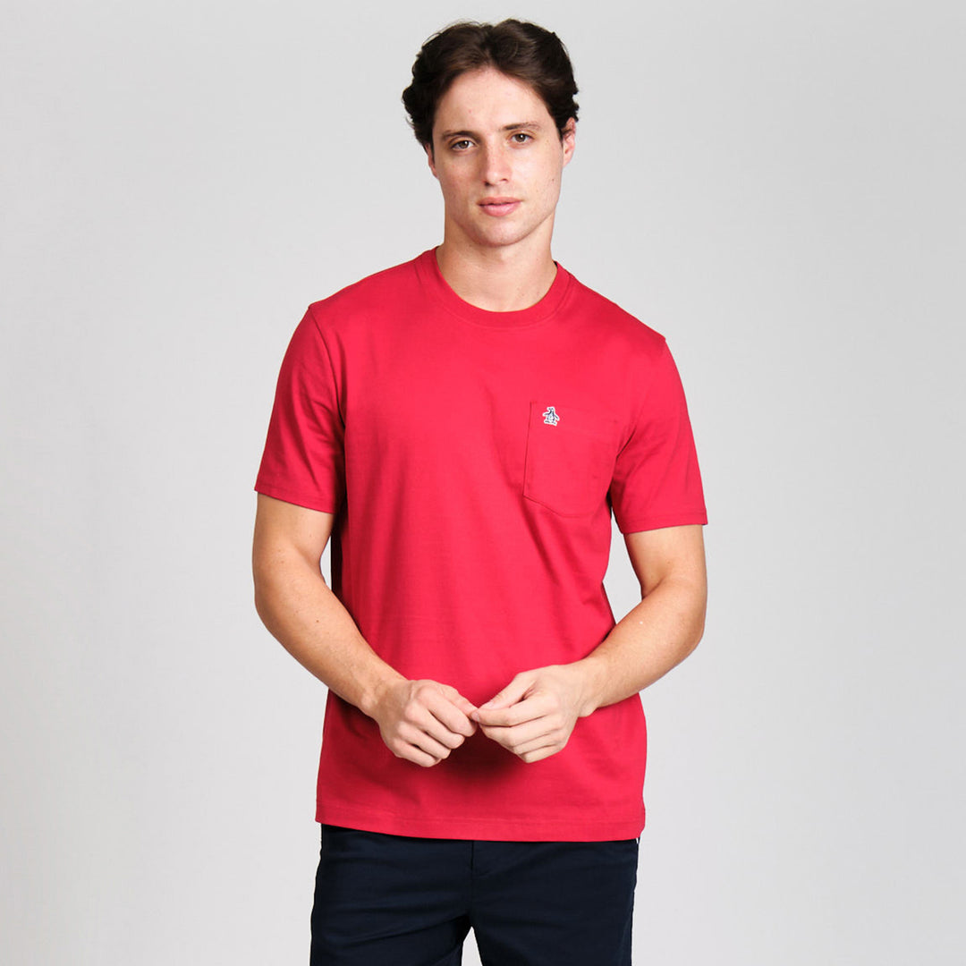 Playera De Algodón Supima Con Bolsillo