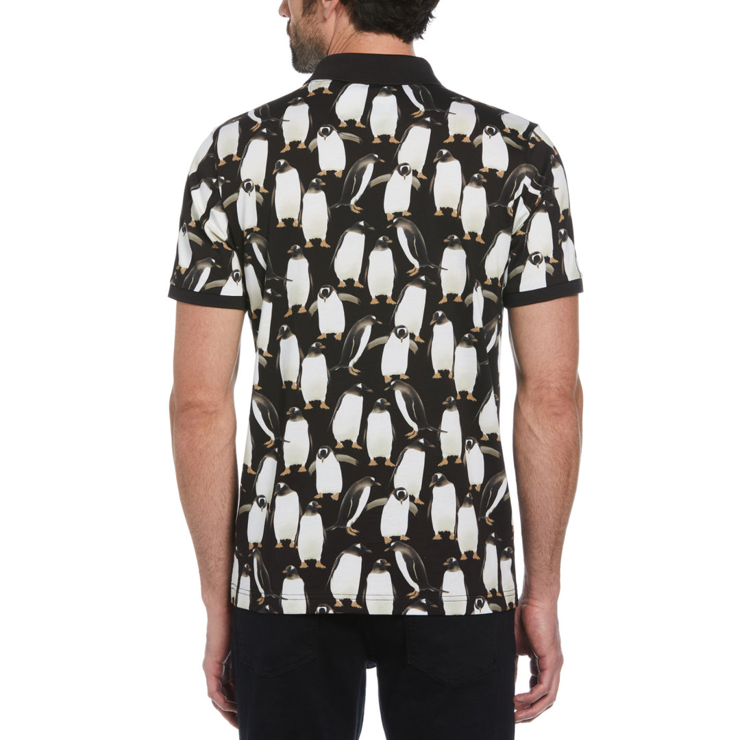 Polo Con Estampado De Pinguinos