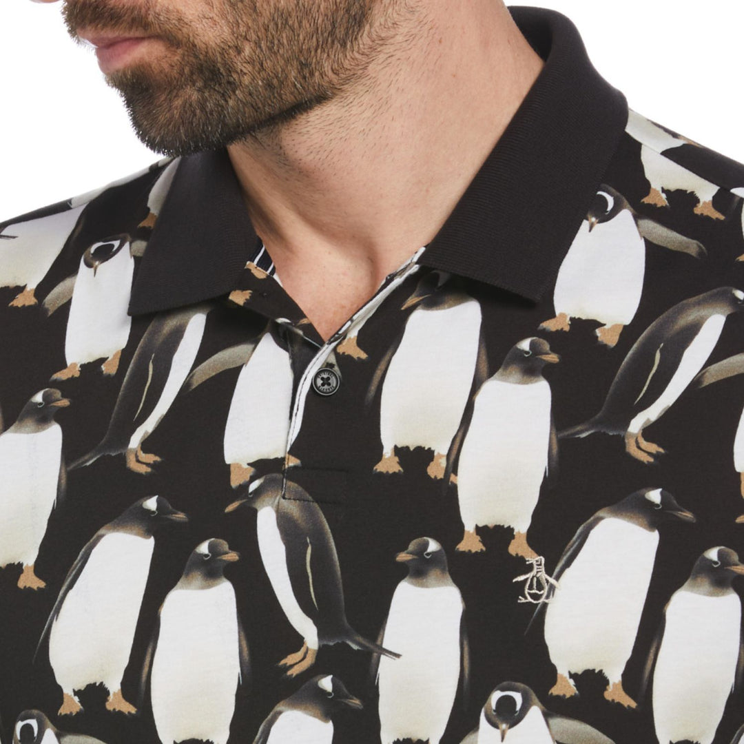 Polo Con Estampado De Pinguinos