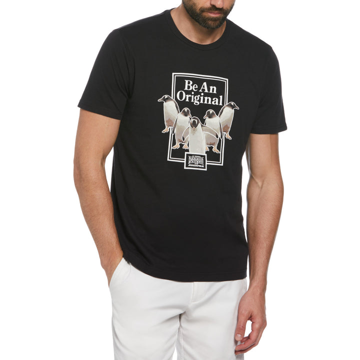 Playera Con Estampado De Pinguinos