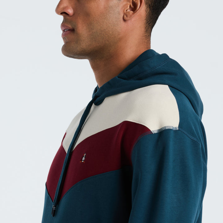 Sudadera Con Capucha Polar Con Bloques De Color