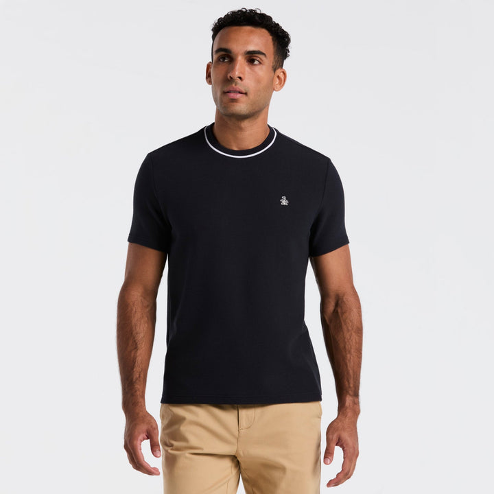 Playera Tipo Sueter Con Detalle En Cuello