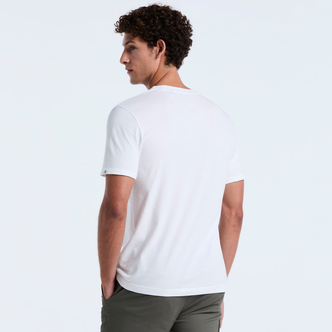 Playera De Algodón Con Estampado "Bottoms Up"