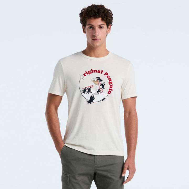 Playera De Algodón Con Estampado Martini