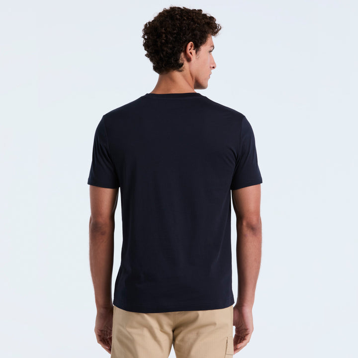 Playera De Algodón Con Estampado Outline