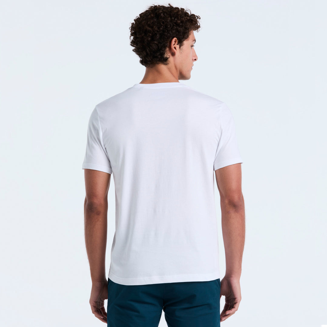 Playera De Algodón Con Parche En Pecho