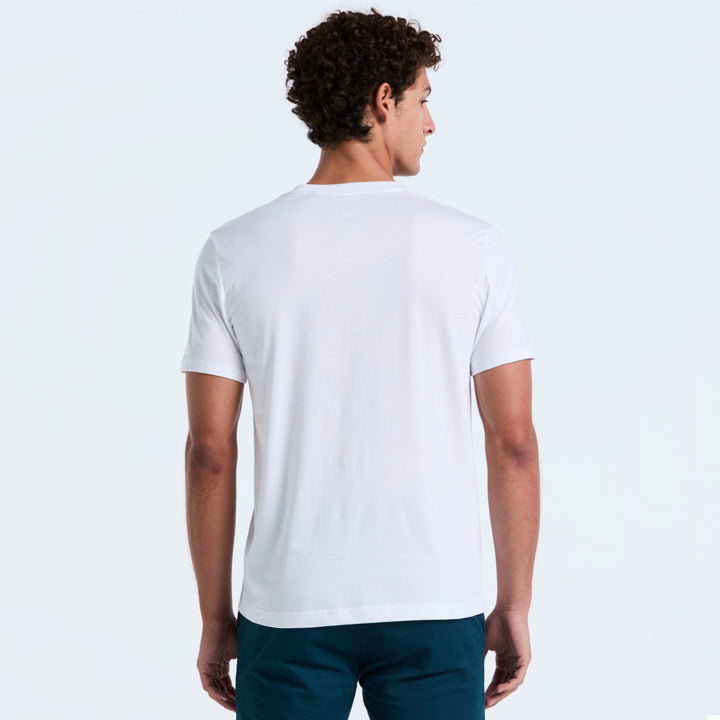 Playera De Algodón Con Parche En Pecho