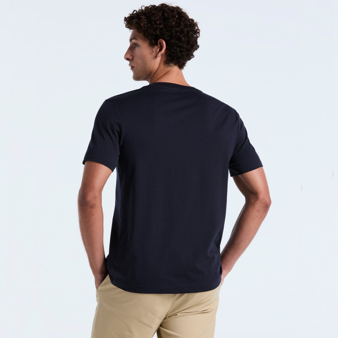 Playera De Algodón Con Parche En Pecho