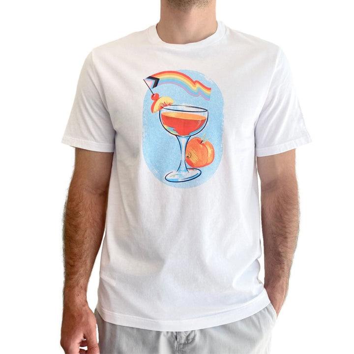 Playera Con Estampado Pride Cocktail