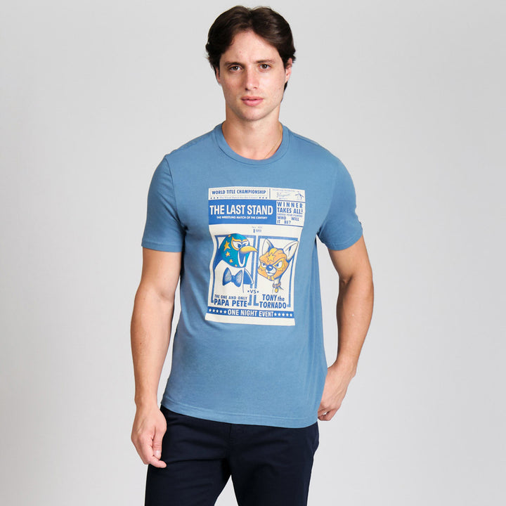Playera Con Estampado Papa Pete