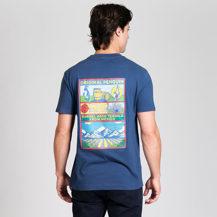 Playera Con Pequeño Estampado En Pecho
