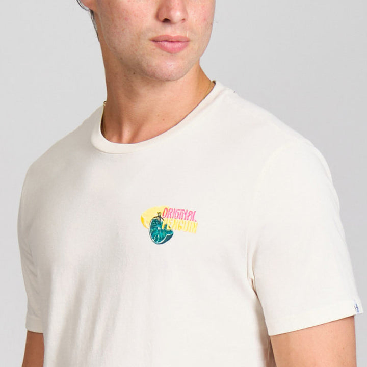 Playera Con Estampado De Lima