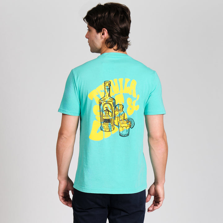Playera Con Estampado De Lima