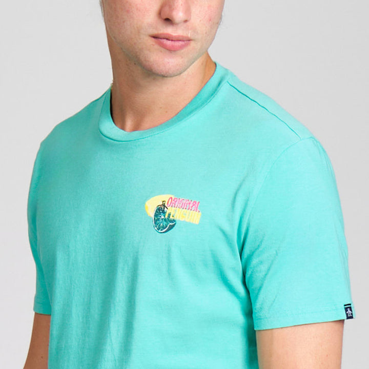 Playera Con Estampado De Lima