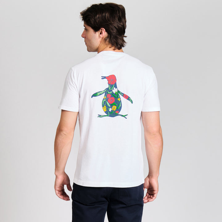 Playera Con Estampado Floral