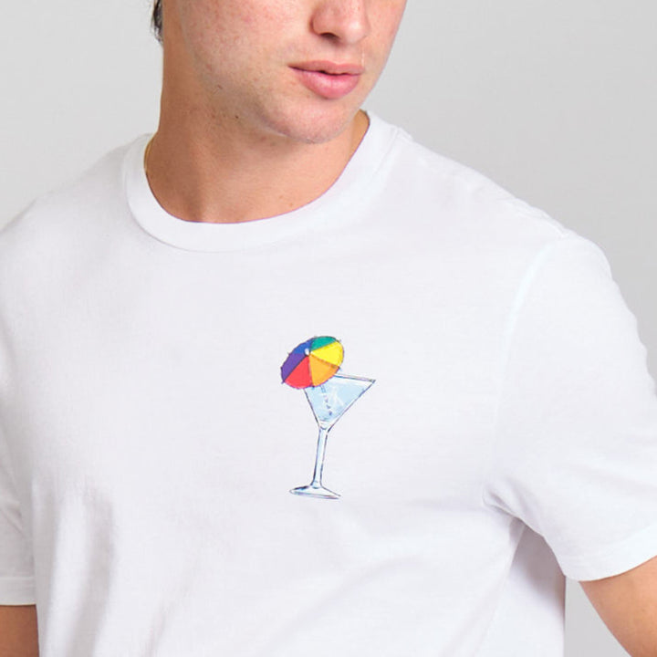 Playera Con Estampado Cocktails