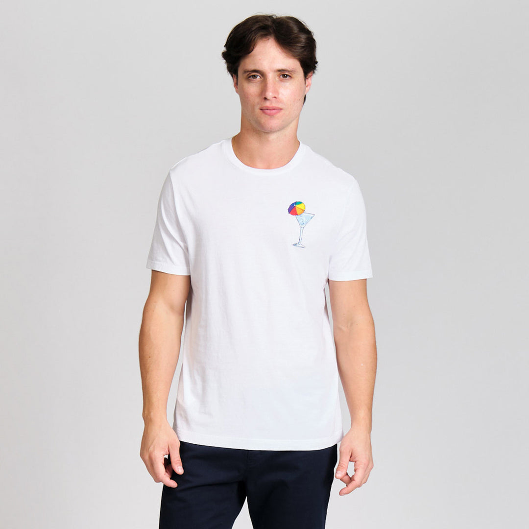 Playera Con Estampado Cocktails
