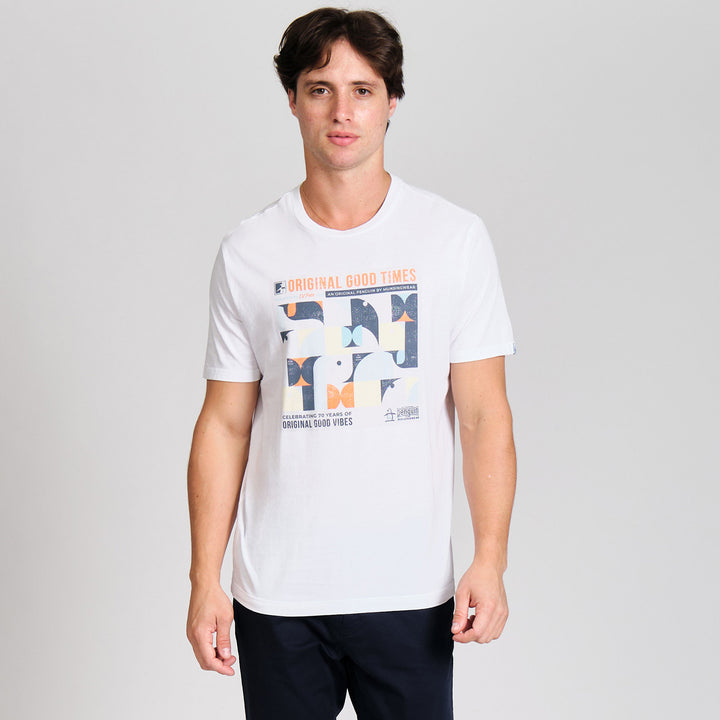 Playera Con Estampado Good Times