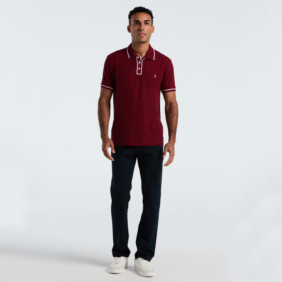 Polo De Algodón Orgánico Earl Mesh