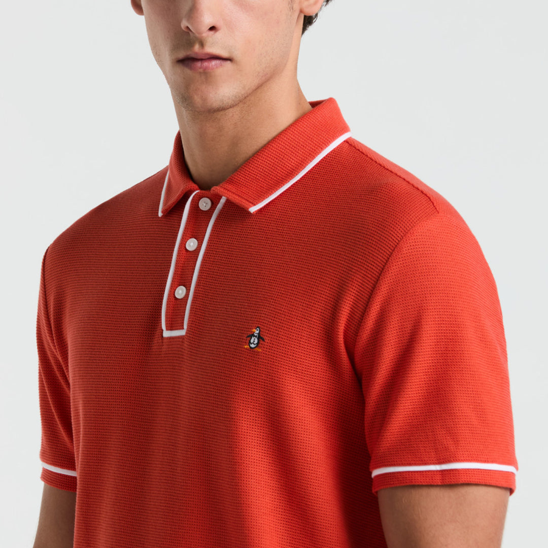 Polo De Algodón Orgánico Earl Mesh