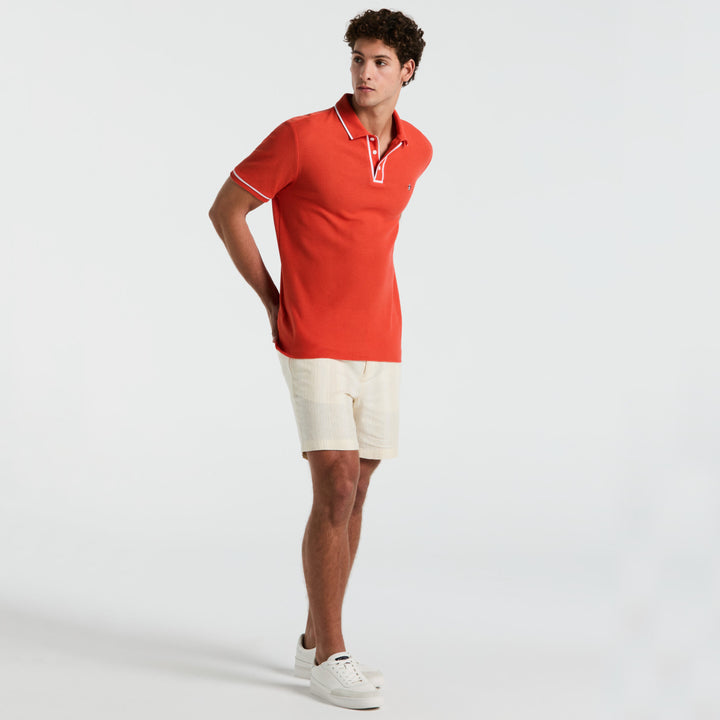 Polo De Algodón Orgánico Earl Mesh